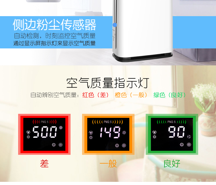KQ01負(fù)離子空氣凈化器9
